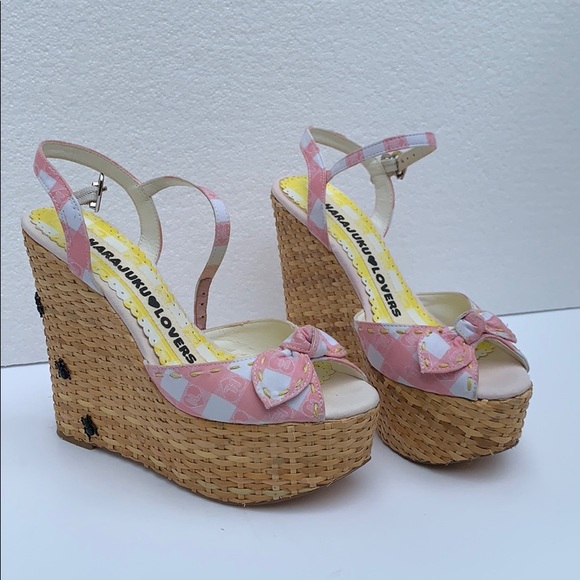 Harajuku Lovers Shoes - Harajuku 🖤 Lovers 6M wedge shoes